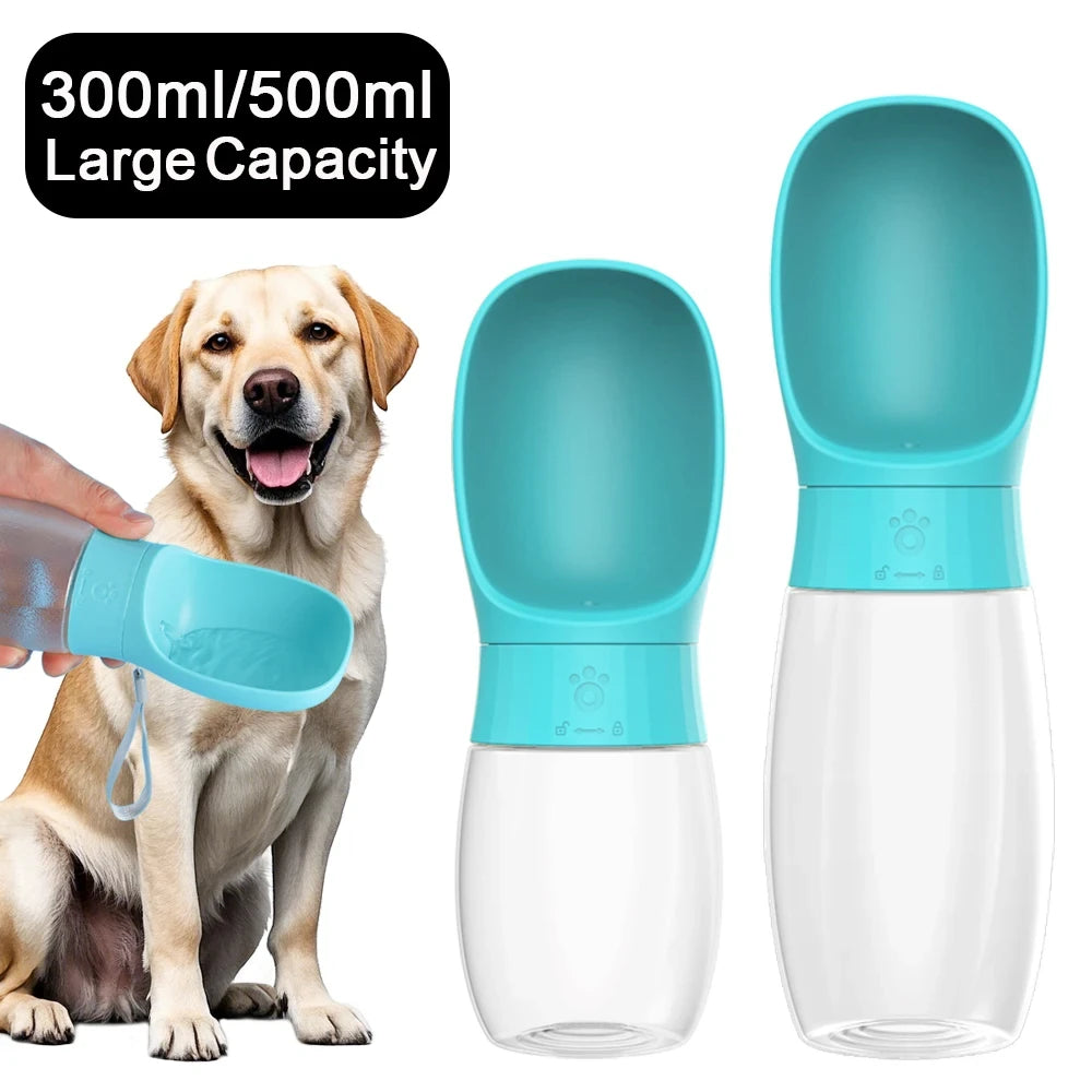 Pet Portable Cup Outdoor Water Feeding Light Type Kettle