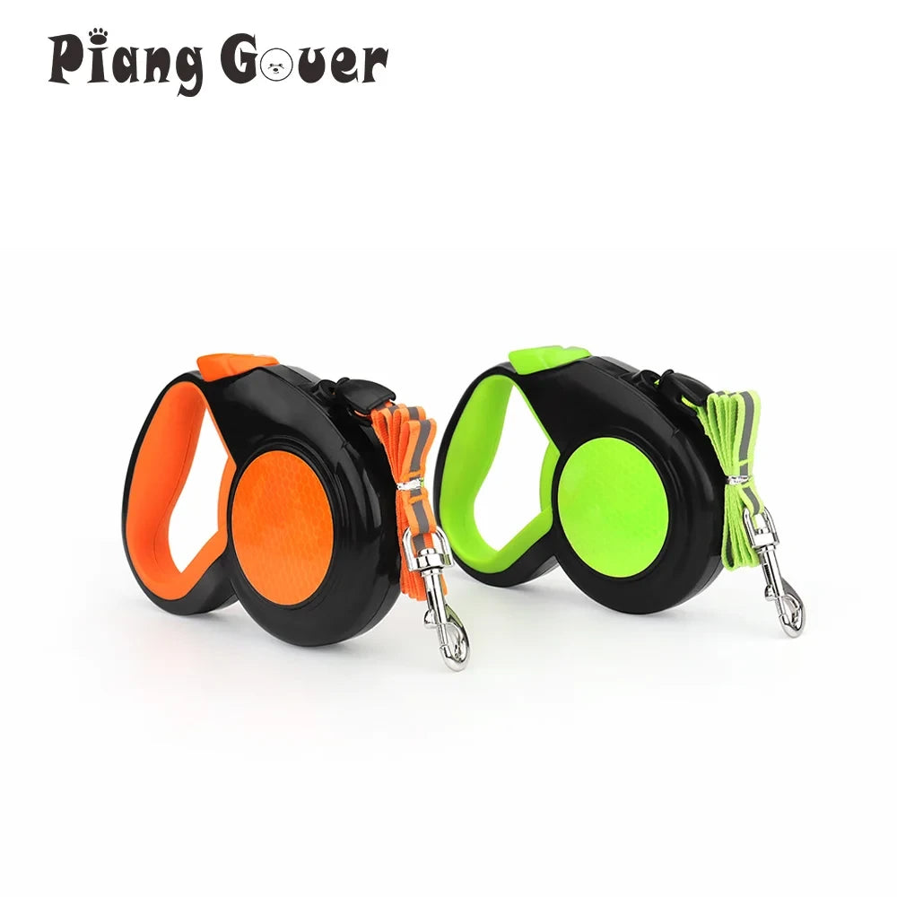 Pet Leashing Device Automatic Retractable Reflective